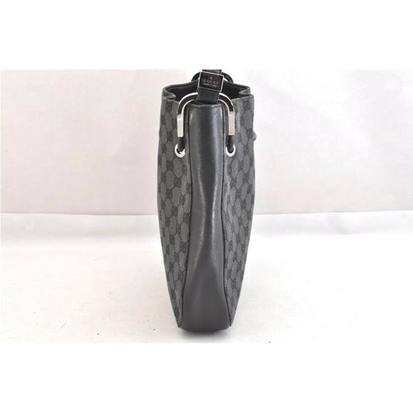 Gucci Vintage Shoulder Bag in GG Web Canvas and Leather (GGXX134) - Picture 3 of 12